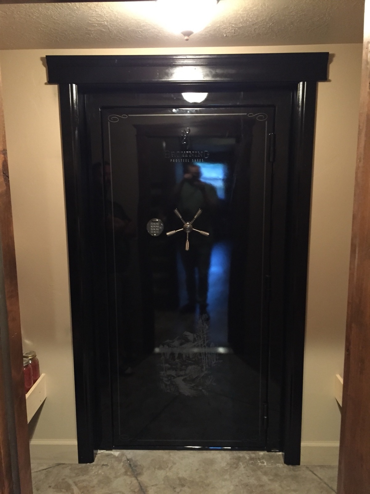 Browning vault door installation 13