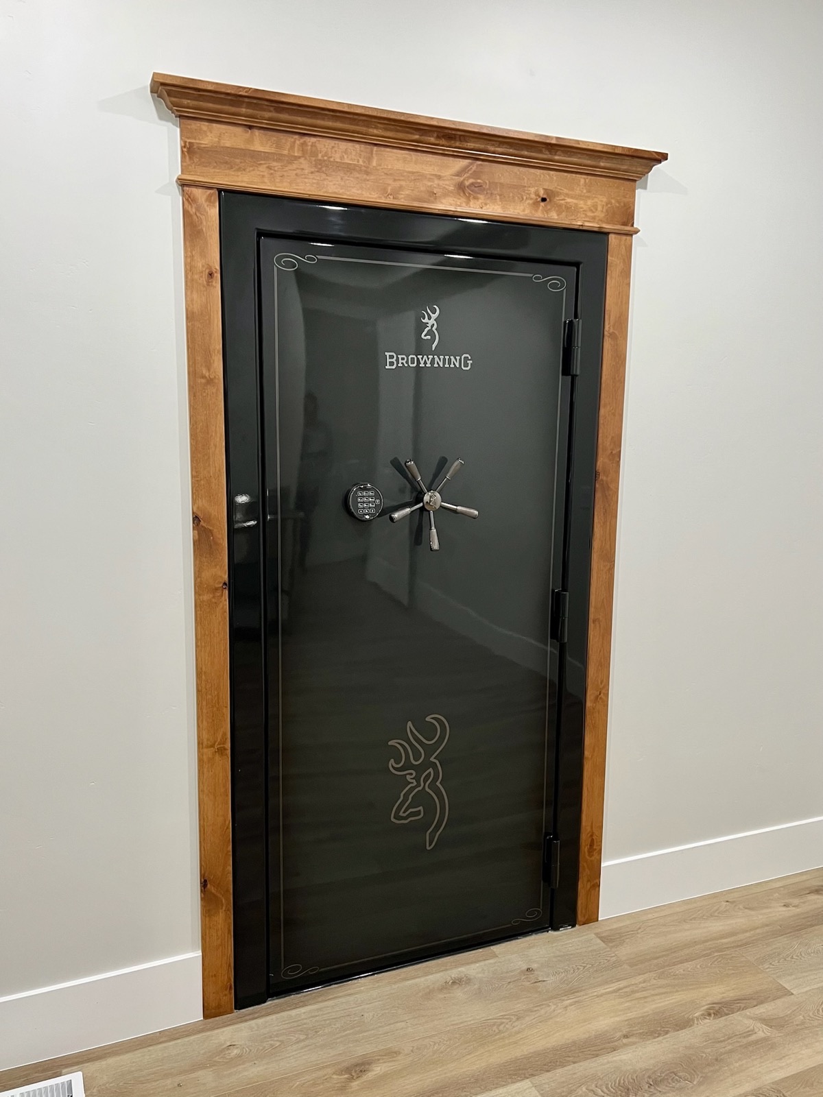 Browning vault door installation 2
